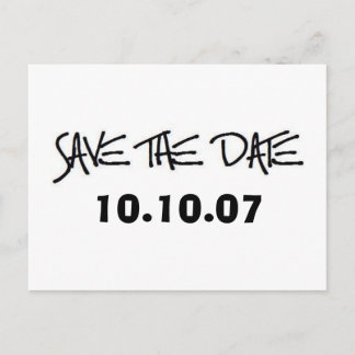 SAVE THE DATE Postkarten
