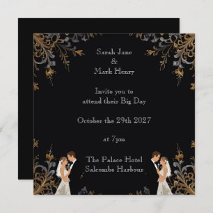 Save The Date Présentation du Mariage d'invitation que vous pouv