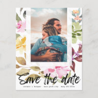 Save the Date-Rahmen-Haushalt QR-Code-Foto