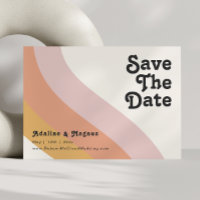 Rainbow Horizontal des années 70 modernes Enregist