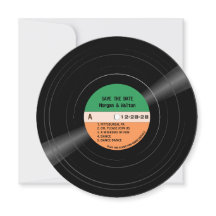 Rayures de disque vinyle pour Sauver la date