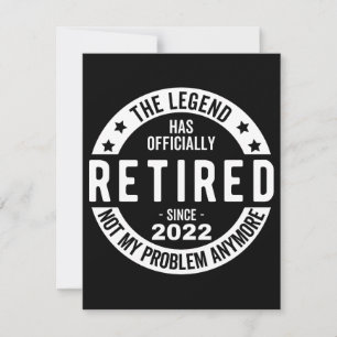 Save The Date Retired