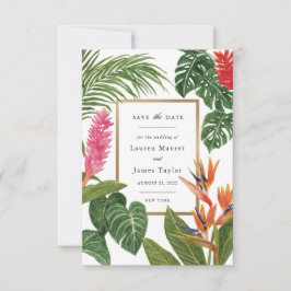 Save The Date Rêve Tropical
