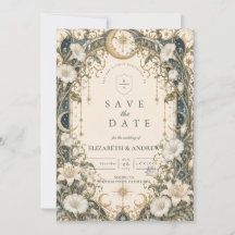 Romantic Celestial Garden Wedding