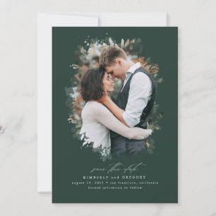 Save The Date Romantique et rêvé Sauvez la photo de la date