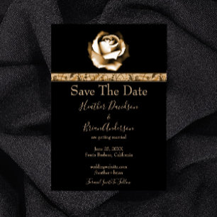 Save The Date Rose d'Or Étape à Marquer