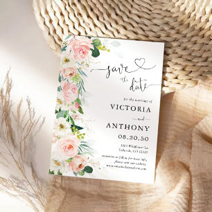 Save The Date Roses Roses Roses Roses Roses Bleues Éthérées Enre