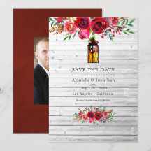 Rustique Bourgogne et rose Mariage floral