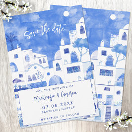 Save The Date Santorin