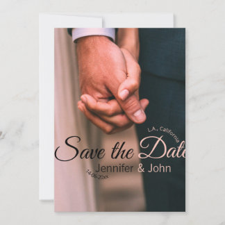 Save The Date Sauvegarder la date ajouter nom du couple lieu dat