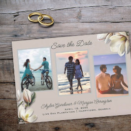 Save The Date Sauvegarder la date Annonce de mariage Magnolia