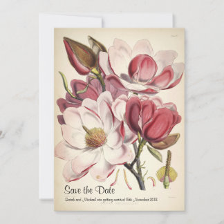 Save The Date Sauvegarder la date avec les Magnolias