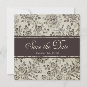 Save The Date Sauvegarder la date florale avec photo personnalis