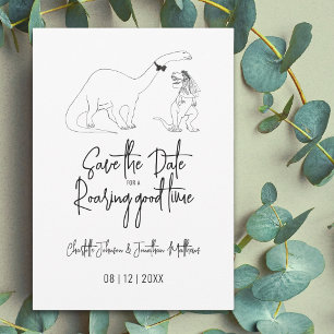 Save The Date Sauvegarder la date pour une soirée endiablée mari