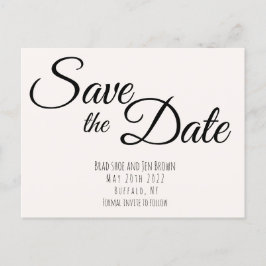 Save The Date! Save the Date Einladung Postkarte