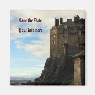 Save the Date Schloss Magnet