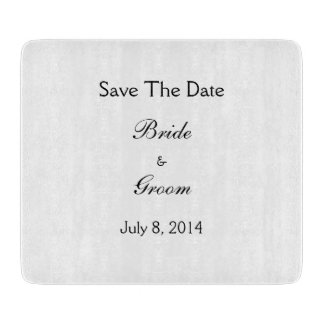 Save The Date Schneidebrett