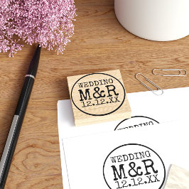 Save the Date Schreibmaschine Schriftart Wedding R Gummistempel