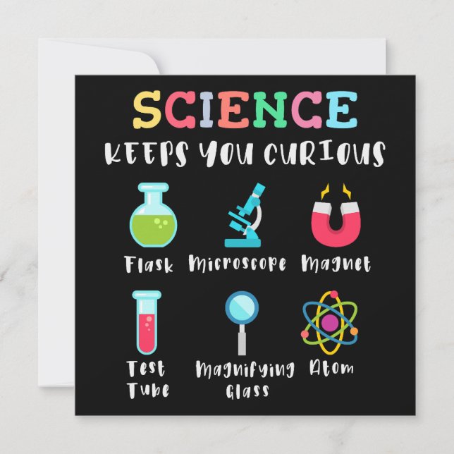 Save The Date Science keeps you curious (Devant)