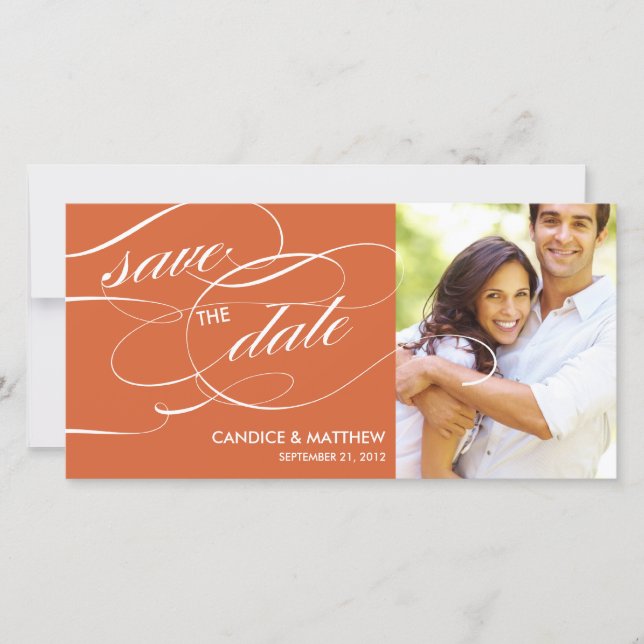 SAVE THE DATE SCRIPTÉ | ENREGISTRER LA DATE D'ANNONCE (Devant)