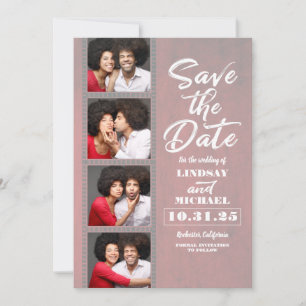 Save The Date Signet de photos amusant à thème Enregistrer la da