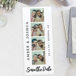 Save The Date Signet Photo Booth Moderne Enregistrer La Date
