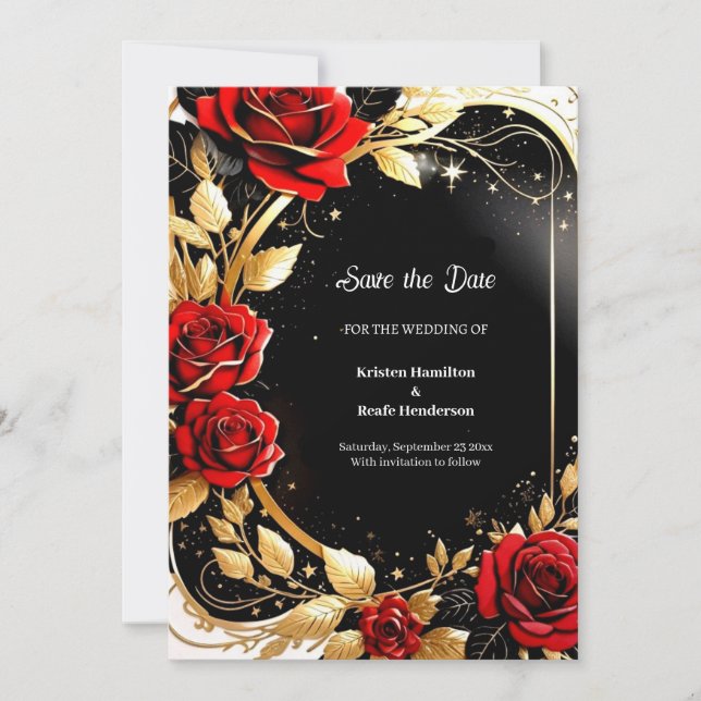 Save The Date Simple aquarelle Floral Wedding Enregistrer la dat (Devant)