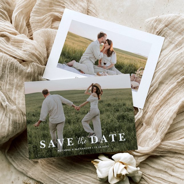 Save The Date Simple Overlay Photo Mariage (Créateur téléchargé)