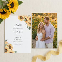 Soleil Rustique Élégant Mariage Avec Photo