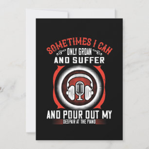 Save The Date Sometimes I Can Only Groan, et Suffer