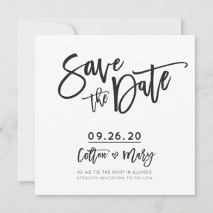 SAVE THE DATE Sonderanfertigung für Colton + Mary Einladung