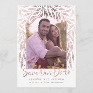 Save The Date Sous les saules 2 Photo Enregistrer la date