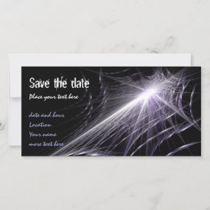 Save The Date Spider Web