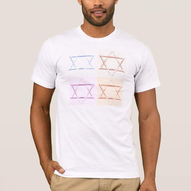 Save the Date/Star von David T-Shirt (Vorderseite)