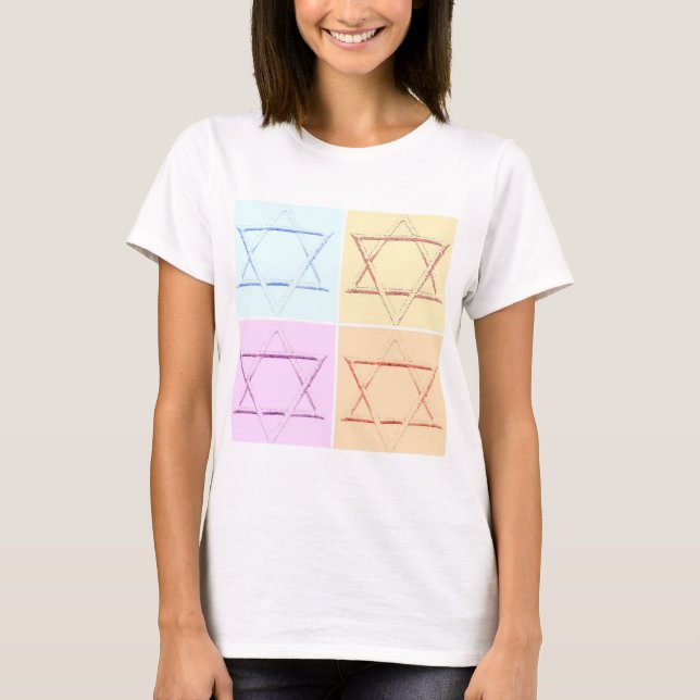 Save the Date/Star von David T-Shirt (Vorderseite)