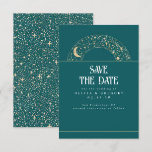 Save The Date Stars du ciel nocturne Céleste Enregistrer la date