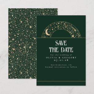 Save The Date Stars du ciel nocturne Céleste Enregistrer la date