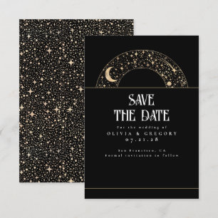 Save The Date Stars du ciel nocturne Céleste Enregistrer la date
