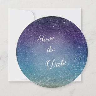 Save the Date Sterne im Abend Sky Wedding