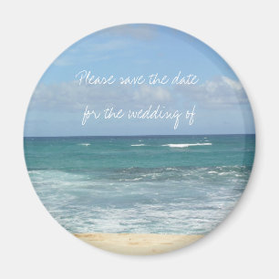 Save the Date Strand Magnet