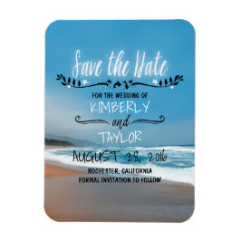 Save the Date Strand Magnet