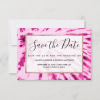 Summer Artsy Girly Neon Blush Pink Tie Dye Motif