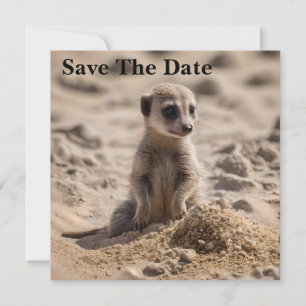 Save The Date "Sunny Days : Baby Meerkat's Beach Adventure"