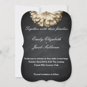 Save The Date Tableau noir tournesol Mariage inspiré