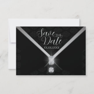 Save The Date Tenue de soirée Diamant À retenir la date