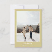 Texte et photo simples et élégants en couleur / Ma