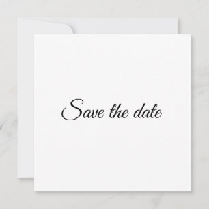 Save the Date, TextHochzeiten anpassen Karte