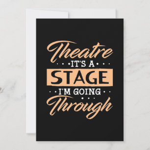 Save The Date Théâtre C'Est Un Acteur De Scène Sont En Train De 