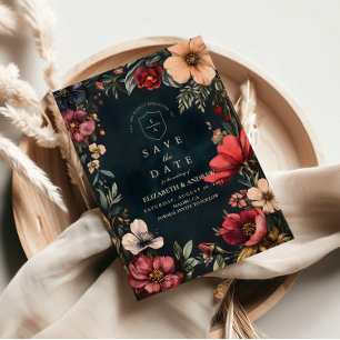 Save The Date Thème de mariage Romance sombre