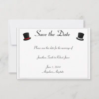 Top Chapeaux et Bow Cravates Gay Wedding Enregistr